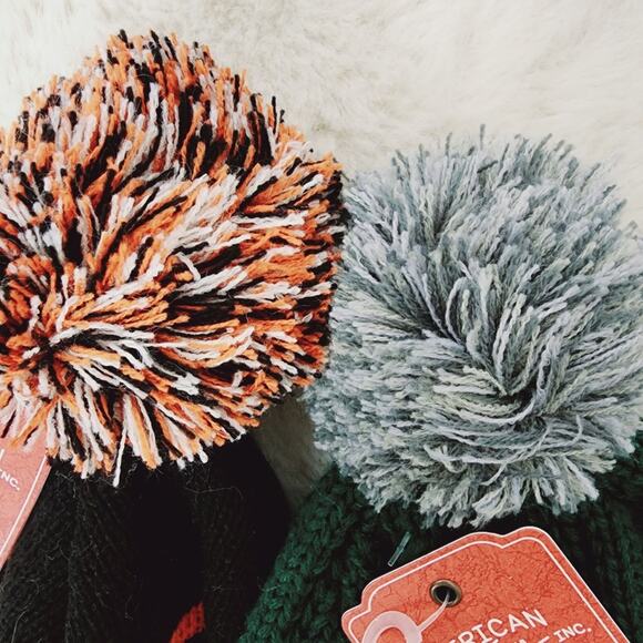 NEW American Needle Nordstrom Mars Explorer Pom Pom Beanie Chunky Knit Hat - Picture 8 of 8